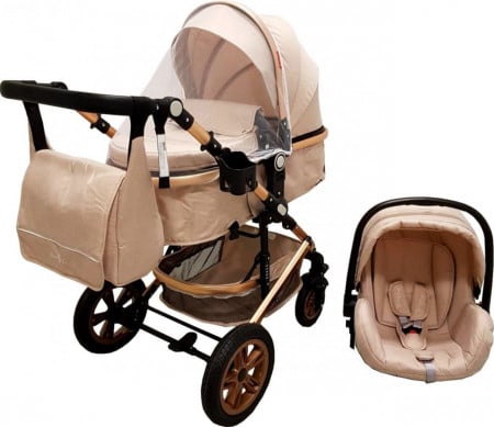 Carucior 3 in 1 Baby Care 531 Pro Bej