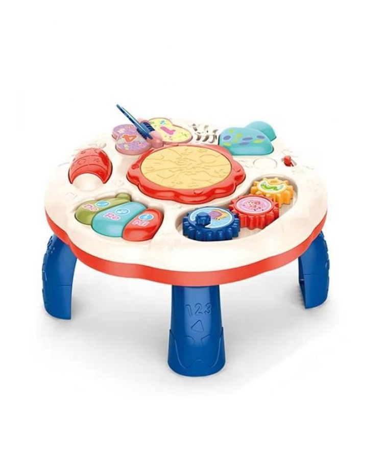Masuță de activități pentru copii – cu lumini LED și volum reglabil