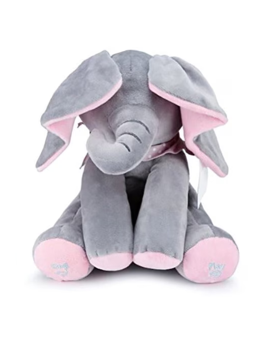 Jucărie Interactivă Elefant Cucu Bau Roz