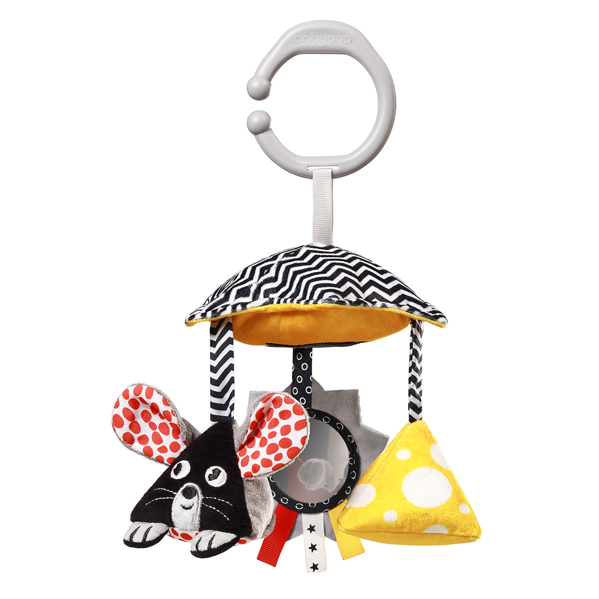 Jucarie agatatoare cu soricel