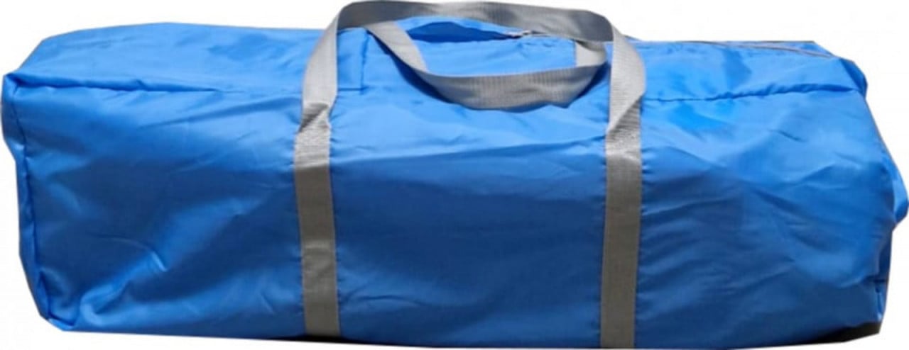 Patut Pliabil Baby Care PRO , 120X60 cm, Plasa insecte, Albastru