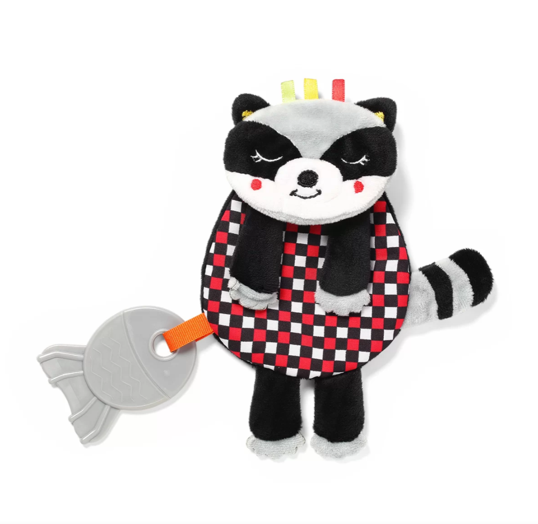 Jucarie de plus raton culori contrastante