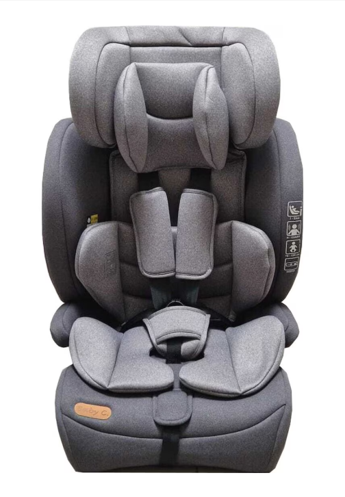 Scaun Auto Rotativ 360° Baby Care Isofix - 0-36 kg Gri