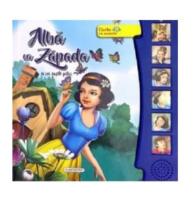 Carte cu sunete Albă ca Zăpada