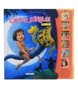 Carte cu sunete Cartea Junglei