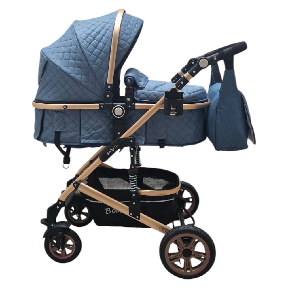 Carucior  2 in 1 Baby Care PRO 531 Albastru