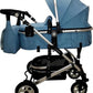 Carucior 3 in 1 Baby Care 531 Pro Albastru