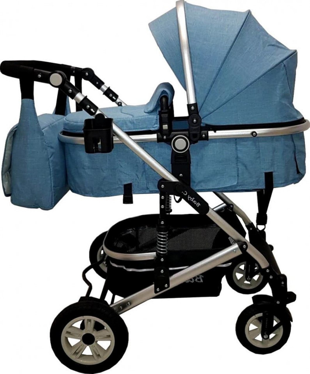 Carucior 3 in 1 Baby Care 531 Pro Albastru