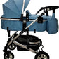 Carucior 3 in 1 Baby Care 531 Pro Albastru