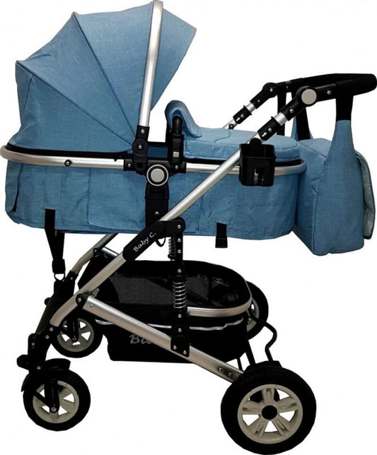 Carucior 3 in 1 Baby Care 531 Pro Albastru