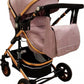 Carucior 3 in 1 Baby Care 531 Pro Roz