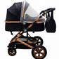 Carucior 3 in 1 Baby Care 530 Pro Negru