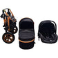 Carucior 3 in 1 Baby Care 530 Pro Negru