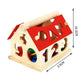 Casă educativă din lemn – Sortator de forme și cifre