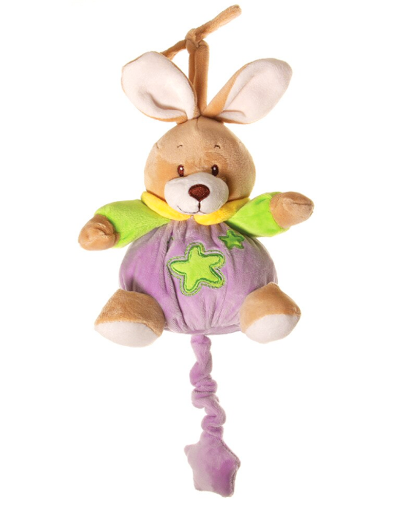 Iepuras de plus cu muzică linistitoare