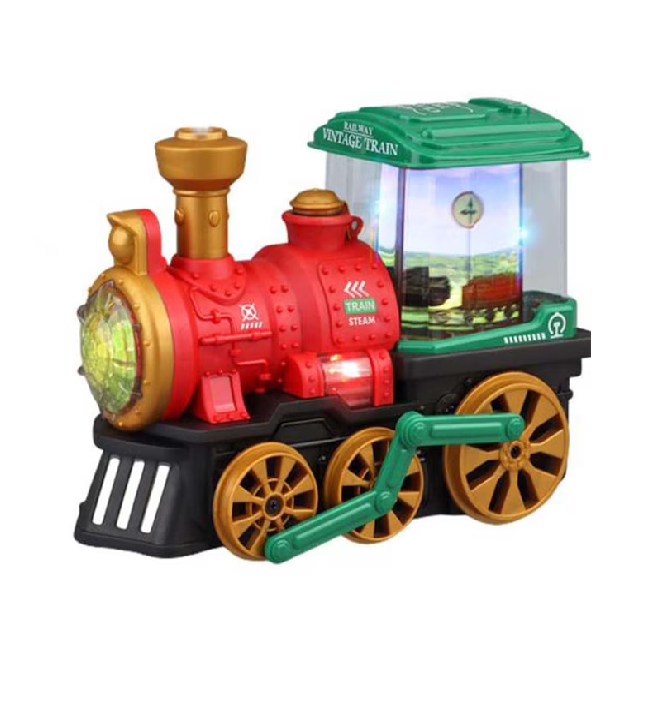 Trenulet cu Aburi si Lumini