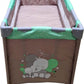 Patut Pliabil Baby Care PRO , 120X60 cm, Plasa insecte, Verde
