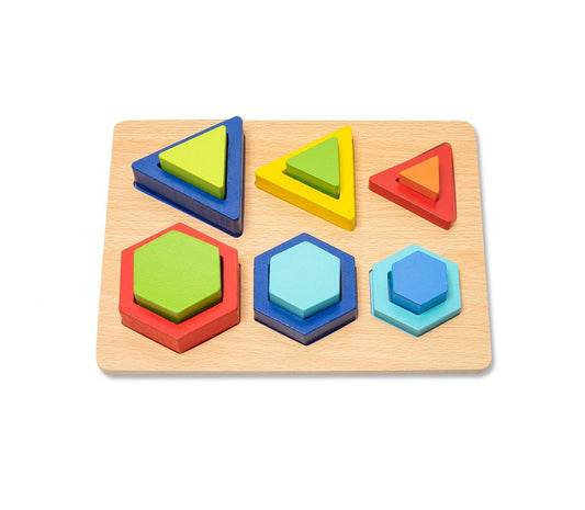 Puzzle cu forme 3D