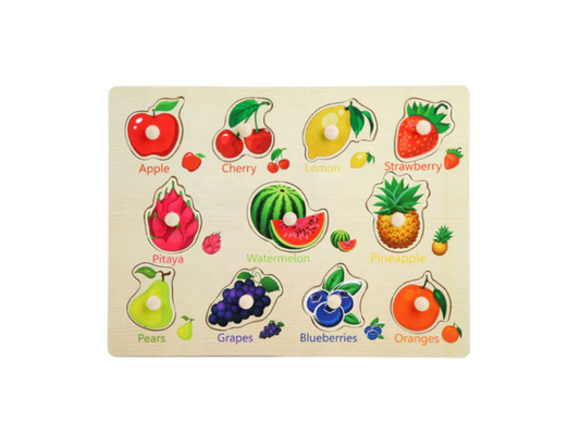 Puzzle cu fructe