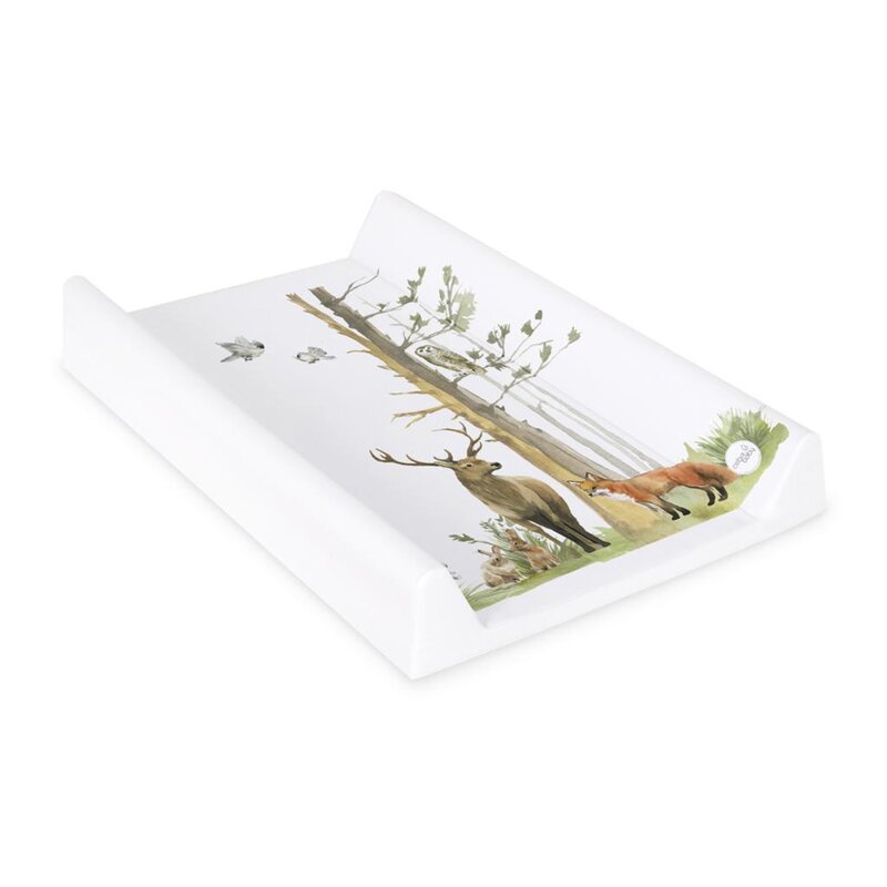 Saltea de Infasat Ceba Baby 50x70cm, Sistem Anti-Alunecare, Forest Dream