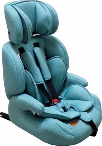 Scaun Auto cu Isofix Baby Care BeSafe Seat, 9-36 kg,  Tetiera reglabila, Omologare R-129 i-Size,  Verde turcoaz