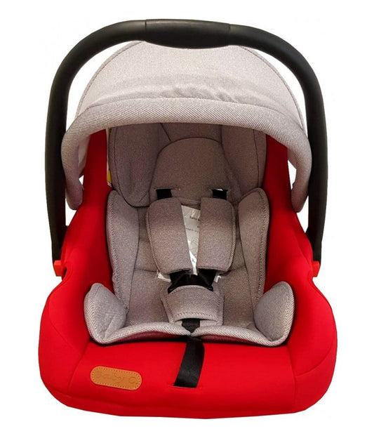 Scoica auto pentru bebelusi Baby Care Rosie, Maner reglabil, Omologare R-129 i-Size, Prindere in 5 puncte