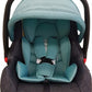 Scoica auto pentru bebelusi Baby Care Verde, Maner reglabil, Omologare R-129 i-Size, Prindere in 5 puncte