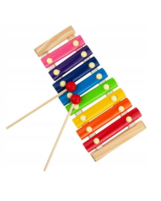 Xilofon colorat cu 8 note
